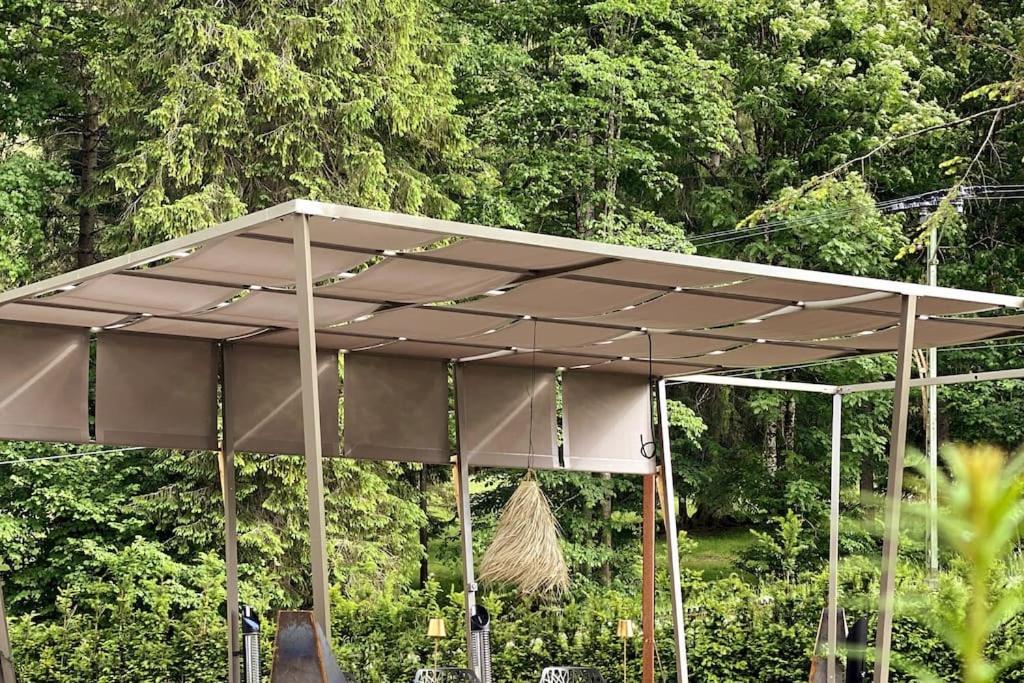 Chalet S - 5 Sterne Luxus Ferienhaus Direkt Am Eibsee Und Zugspitze グライナウ エクステリア 写真