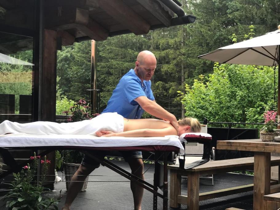 Chalet S - 5 Sterne Luxus Ferienhaus Direkt Am Eibsee Und Zugspitze グライナウ エクステリア 写真